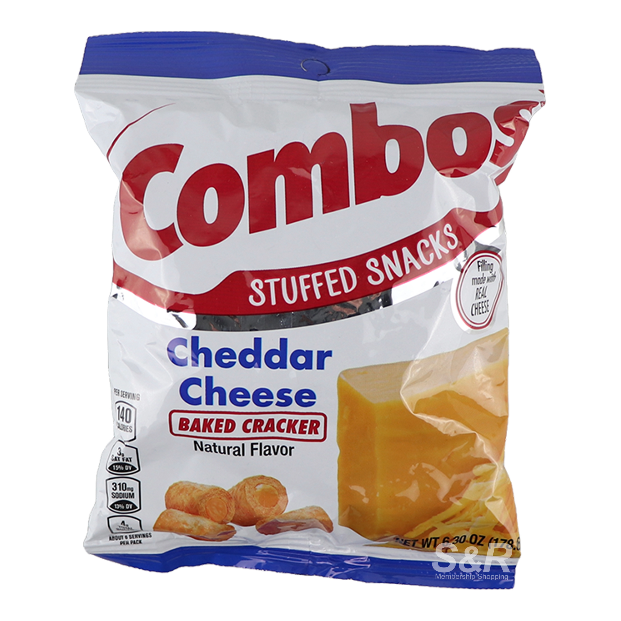 Combos Cheddat Cheese Baked Crackers 178g